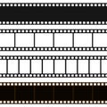 Film black and white strip Royalty Free Stock Photo