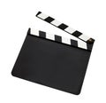 Film clap board Royalty Free Stock Photo