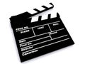 A film clapper board Royalty Free Stock Photo