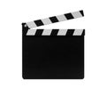 Film clapperboard Royalty Free Stock Photo