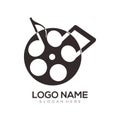 Film entertainment and video logo and icon design