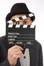 Film flap Royalty Free Stock Photo