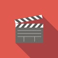 Film flat icon