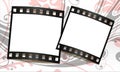 Film frames background