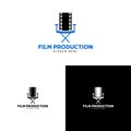 Film Production Studio Logo Design Director Chair