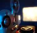 Film Projector Royalty Free Stock Photo