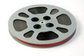 Film reel closeup Royalty Free Stock Photo