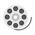 Film reel icon Royalty Free Stock Photo