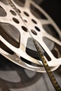 Film reel retro technology Royalty Free Stock Photo