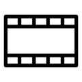 Film ( sample one ) Royalty Free Stock Photo