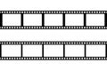 Film strip icon . tape photo film strip frame, Video Film strip roll, Vector illustration.