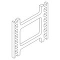 Film strip icon, isometric 3d style Royalty Free Stock Photo