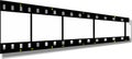Film strip perspective Royalty Free Stock Photo