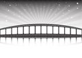 Film strip and stars Royalty Free Stock Photo