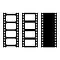 Film strip vector icon Royalty Free Stock Photo