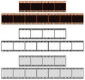 Film Strips Royalty Free Stock Photo