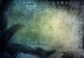 Film strips background Royalty Free Stock Photo