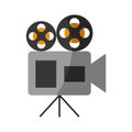 Film video camera icon