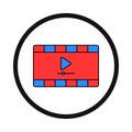 film, video, recorder, video film icon