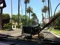 Filming in Beverly Hills