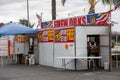 A fireworks stand in Fillmore, California, prior to the Fourth of July.