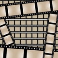 Films Strips Vector