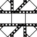 Filmstrip background frame Royalty Free Stock Photo