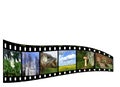 Filmstrip with copyspace