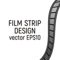 Filmstrip design.