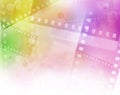 Filmstrips Royalty Free Stock Photo