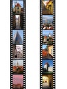 Filmstrips of Tallin Royalty Free Stock Photo