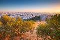 Filopappou hill, Athens.