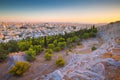 Filopappou hill, Athens.