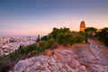 Filopappou hill, Athens.