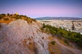 Filopappou hill, Athens.