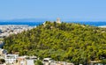 The Filopappu hill in Athens.