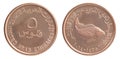 Fils UAE coin Royalty Free Stock Photo