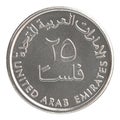 Fils UAE coin Royalty Free Stock Photo