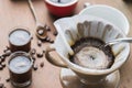 Filter drip coffee Royalty Free Stock Photo