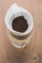 Filter drip coffee Royalty Free Stock Photo