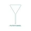 Filter Funnel Laboratory Glassware