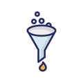 Filter Isolated Vector icon which can easily modify or edit Royalty Free Stock Photo