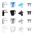 Filter, system, processing and other web icon in cartoon style. Equipment, tools, machinery, icons in set collection. Royalty Free Stock Photo