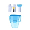 Filtered Water Pitcher, Convenient And Efficient Way To Enjoy Clean Purified Water. Removes Impurities And Contaminants