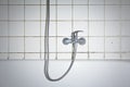 filthy dirty old bathroom shower Royalty Free Stock Photo