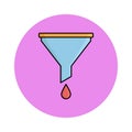 Filtration Isolated Vector icon that can be easily modified or edited Royalty Free Stock Photo