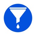 Filtration Isolated Vector icon that can be easily modified or edited Filtration Isolated Vector icon that can be easily modified Royalty Free Stock Photo