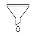 Filtration Isolated Vector icon that can be easily modified or edited Royalty Free Stock Photo