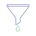 Filtration Isolated Vector icon that can be easily modified or edited Royalty Free Stock Photo