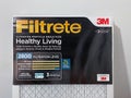 A Filtrete 2800 Filtration Reducing Allergens Bacteria Viruses and Ultrafine Particles